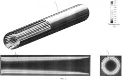 Радиатор сотового типа с турбулизирующими вставками для охлаждения масла и воды (патент 2553046)