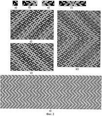 Способ получения тканей продольных ломаных теневых переплетений (патент 2475573)