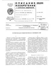 Устройство для сушки материала в кипящем слое (патент 252191)