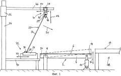 Способ и устройство для переворачивания панелеобразных предметов, в частности стеклопанелей (патент 2265568)
