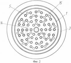 Биореактор вытеснения с мембранным устройством подвода и стерилизации газового питания (патент 2415913)