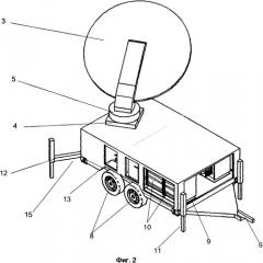 Передвижная станция спутниковой связи (патент 2506699)