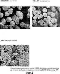 Способ in-situ синтеза кристаллического микропористого металлоалюмофосфата в виде формованного материала (патент 2317253)