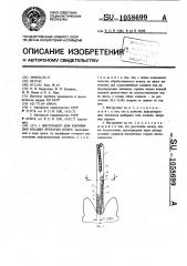 Инструмент для упрочнения впадин зубчатых колес (патент 1058699)