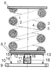 Виброизолятор кочетова с повышенным демпфированием (патент 2636448)