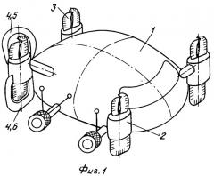 Способ и устройство для перемещения в газообразной или жидкой среде (патент 2412082) Способ и устройство для перемещения в газообразной или жидкой среде (патент 2412082)