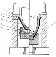 Устройство для отбортовки и формовки тонкостенной конической заготовки (патент 2580269)