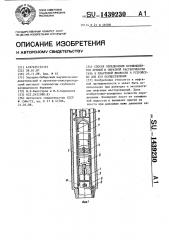 Способ определения коэффициентов прямой и обратной растворимости газа в пластовой жидкости и устройство для его осуществления (патент 1439230)