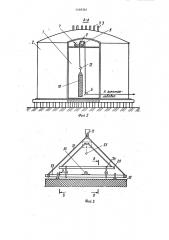 Способ монтажа теплоизоляции изотермического резервуара и устройство для его осуществления (патент 1495561)