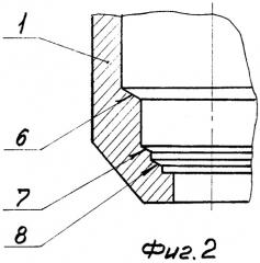 Промывочный узел бурового долота (патент 2349730)