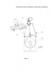 Механизм подачи материала в шнековые устройства (патент 2619702)