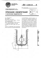 Устройство для формования изделий из композиционного материала (патент 1100118)