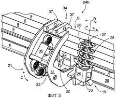 Способ и устройства для манипулирования деталями типа штанг при бурении и анкерном креплении (патент 2441131)