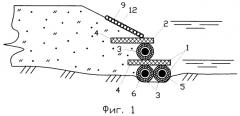 Подпорные стенки биопозитивной конструкции (патент 2399717)