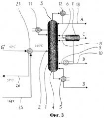 Способ получения фенольных соединений, выделения фенола из смесей продуктов расщепления и установка (патент 2356880)