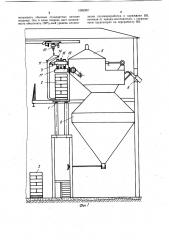Устройство для растаривания мешков с сыпучим материалом (патент 1065302)