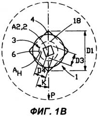 Четырехугольный шип и шина с такими шипами (патент 2429141)