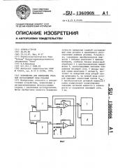 Устройство для измерения главной составляющей силы резания (патент 1360908)