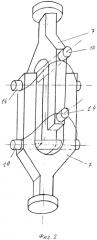 Четырёхтактный бескривошипный поршневой тепловой двигатель с оппозитным расположением цилиндров (патент 2564725)