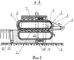 Устройство с полым вкладышем для выполнения монолитной облицовки канала (патент 2580360)