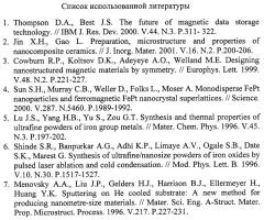 Способ получения магнитных нанокомпозитных материалов с упорядоченной структурой (патент 2322384)