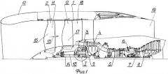 Газотурбинный двигатель сверхвысокой степени двухконтурности с биротативным вентилятором (патент 2347929)