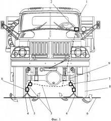 Способ повышения сцепных свойств колёс автомобиля с ледяной дорогой (патент 2651366)