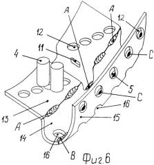 Биметаллическая гребневая тормозная колодка для локомотивов и мотовозов (патент 2356770)