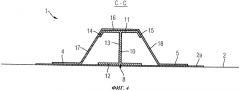 Конструктивный узел и конструкция, используемые, в частности, в авиастроении (патент 2496678)