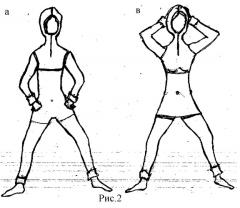 Трикотажный костюм трансформируемый (патент 2254041)