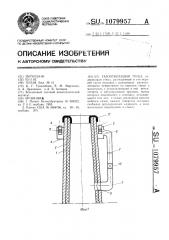 Газоотводящая труба (патент 1079957)