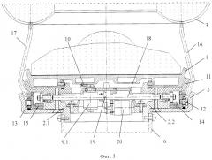 Функциональная структура опорной части медицинского стола с тороидальной хирургической робототехнической системой (вариант русской логики - версия 4) (патент 2563734)