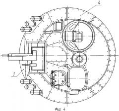 Броневая башня с защитными элементами (патент 2314477)