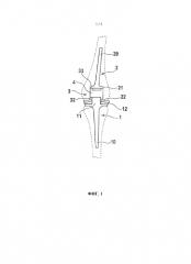 Протез сустава с изгибающимся шарниром, который включает расширительную ось (патент 2592659)