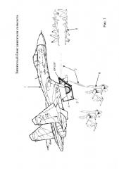 Защитный блок двигателя самолета от попадания посторонних предметов и птиц (патент 2666081)