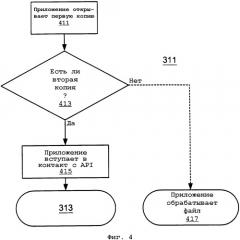 Способ управления репликацией файлов в приложениях (патент 2349952)