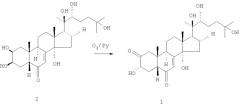 Способ получения 2-дегидро-3-эпи-20-гидроксиэкдизона, минорного экдистероида семян растений froelichia floridana (патент 2397177)