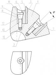 Сборная дереворежущая фреза (патент 2354543)