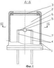Полупроводниковый газовый сенсор (патент 2509303)