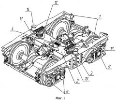 Тележка подвижного состава железных дорог (патент 2472658)