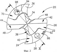 Сборный режущий инструмент и режущая головка для него (патент 2379160)