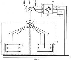 Способ управления многофазным выпрямительным агрегатом (патент 2333589)