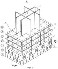 Высотное здание (патент 2350717)