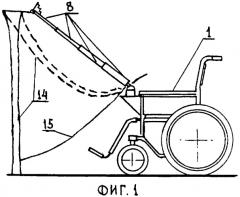Устройство для расширения возможностей инвалида с нарушением опорно-двигательного аппарата к полезной физической деятельности (патент 2421203)