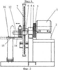 Устройство для исследований по пилению живой древесины (патент 2357856)