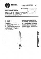 Электрод для определения активности ионов рубидия в растворах (патент 1029065)