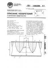 Композиционный перфорированный пьезоэлемент в.м.петрова (патент 1262598)