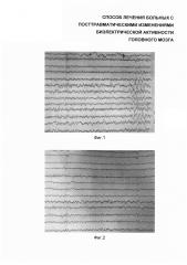 Способ лечения больных с посттравматическими нарушениями биоэлектрической активности головного мозга (патент 2645968)