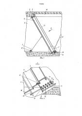 Установка для перекрытия вентиляционного канала (патент 754086)