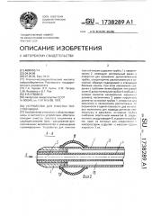 Устройство для очистки толстой кишки (патент 1738289)